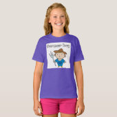農家の男の子 Tシャツ (正面フル)