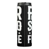 農家の知恵食べ物を与え愚か者 タンブラー (裏面)