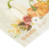 農家の秋の装飾の感謝している感謝した賛美された芸術 ショートテーブルランナー (コーナー)