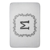 農家の素朴な月桂樹|のモノグラム バスマット (正面縦)