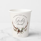 農家の素朴ジェンダーが赤ちゃんシャワーを明かす 紙コップ (正面)