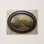 農家の絵画 ジグソーパズル (横)