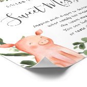 農家の赤ちゃんシャワー甘い混乱の兆候を推測 ポスター (角)