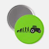 農家の進化農業ファームトラクタドライバ マグネット (正面/裏面)