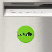 農家の進化農業ファームトラクタドライバ マグネット (インサイチュ (食洗機))