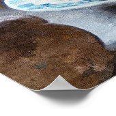 農家の食べ物 ポスター (角)