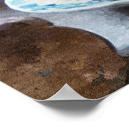 農家の食べ物 ポスター (角)