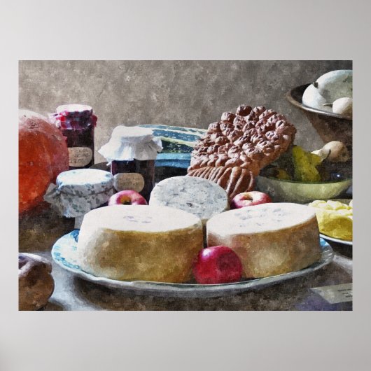 農家の食べ物 ポスター (正面)