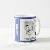 農家はシェパードのパイを持っていた。カントリーパブ コーヒーマグカップ (正面右)