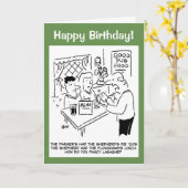 農家はシェパードのパイを持っていた カード (黄色い花)