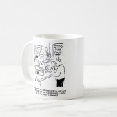 農家はシェパードのパイ コーヒーマグカップ (正面左)