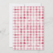 農家は市場から外れブライダルシャワー 招待状 (裏面)