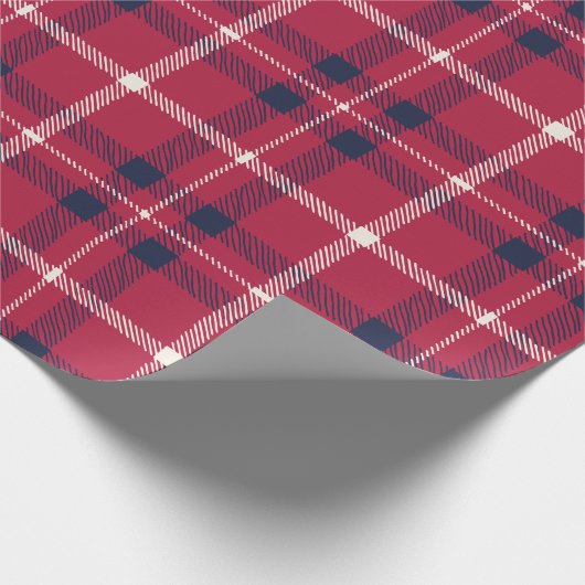 農家は海軍紅白手引き国を計画した ラッピングペーパー (角)