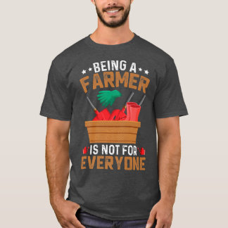 農家は誰にとってもおもしろい農業 Tシャツ