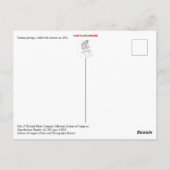 農家をトラクターで耕す ポストカード (裏面)