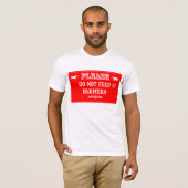 農家を食べ物を与えないで下さい Tシャツ (正面フル)