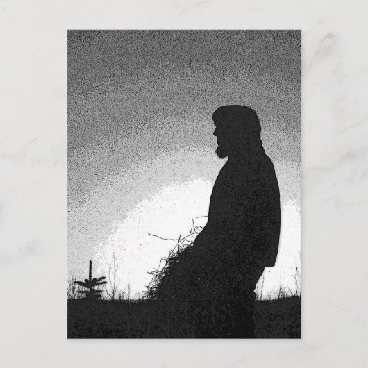 農家アットサンセットポストカード ポストカード (正面)