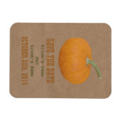 農家インスパイア市場保存日 |カボチャ マグネット (横)