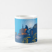 農家オンアトラクター コーヒーマグカップ (中央)