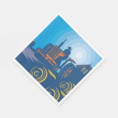 農家オンアトラクター スタンダードランチョンナプキン (角)