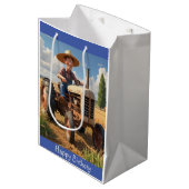 農家オントラクター ミディアムペーパーバッグ (正面アングル)