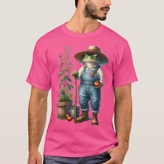 農家カエル Tシャツ (正面)