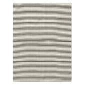 農家カチカチ音をたて黒白 テーブルクロス (正面)