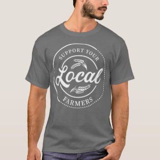 農家ギフトサポート地域の農家 Tシャツ