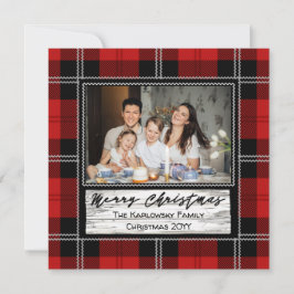 農家クリスマスプレッドワンフォト シーズンカード