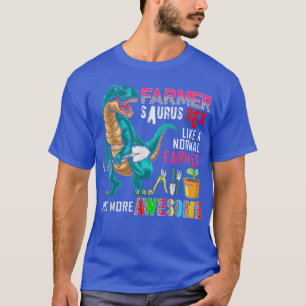 農家サウルスレアモア素晴らしおもしろい農家Tr Tシャツ