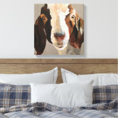 農家シャイ絵画ヤギの壁画をキャンバスに キャンバスプリント (インサイチュ (寝室))