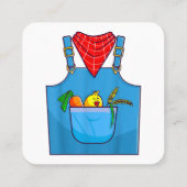 農家シンプルキュートファーム スクエア名刺 (裏面)