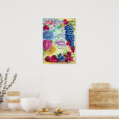 農家シード会社ヴィンテージ広告 ポスター (キッチン)