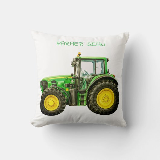 農家ジョンデーレトラクター クッション (正面)