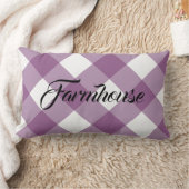 農家ジンガム腰枕 ランバークッション (ブランケット)