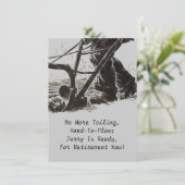 農家ズファームプラウ農業退職招待状 招待状 (スタンド正面)