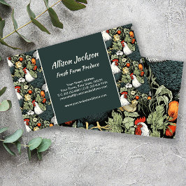 農家ズマーケットニードルファームグリーンルースター 名刺