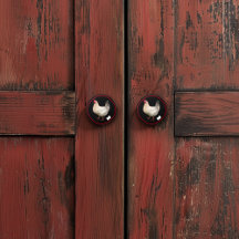 農家チキンエッグかわいいカントリーセラミックノブ