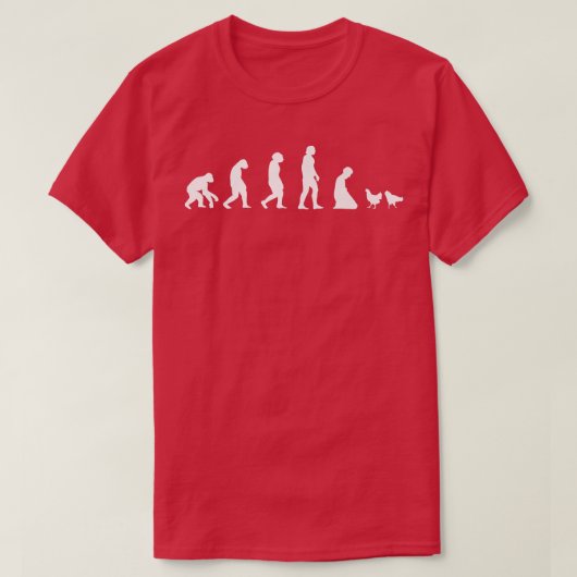 農家チキン進化農家ロースターヘンシック Tシャツ (デザイン正面)