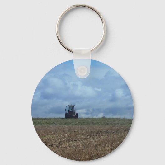 農家トラクター キーホルダー (正面)