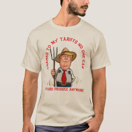 農家トランプ関税 Tシャツ