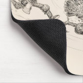 農家トルコ追いかけ – William Walker マウスパッド (コーナー)