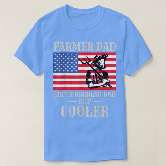 農家パパおもしろい定義Father Only Coole Tシャツ (デザイン正面)