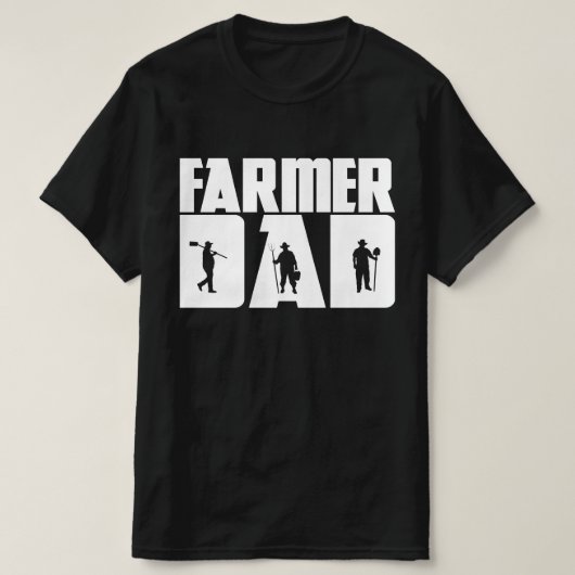 農家パパ-農業父の日 Tシャツ (デザイン正面)