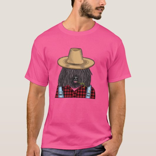 農家ピュリク農業ドッグ Tシャツ (正面)