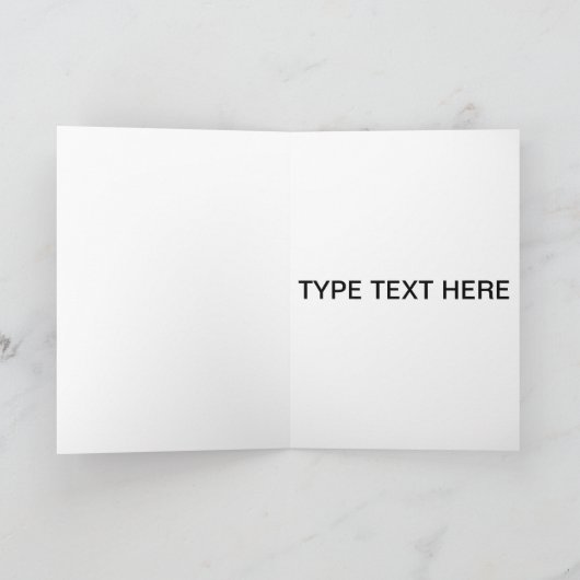 農家ファームグリーティングカードまたは誕生日カードトラクター カード (内部)