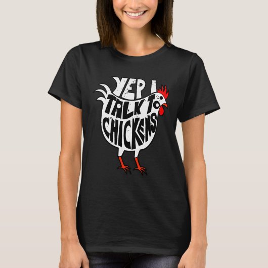 農家ファームGifチキン Tシャツ (正面)
