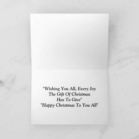 農家フレンズクリスマスカード シーズンカード (内部)