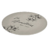 農家フローラカスタム設立年 カッティングボード (角)