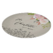 農家フローラカスタム設立年 カッティングボード (角)